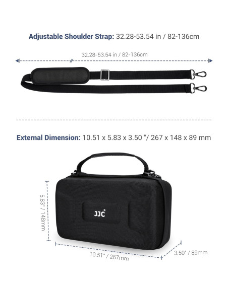 Funda Dura JJC para DJI Osmo Action 5 Pro/4/3 - Estuche Impermeable