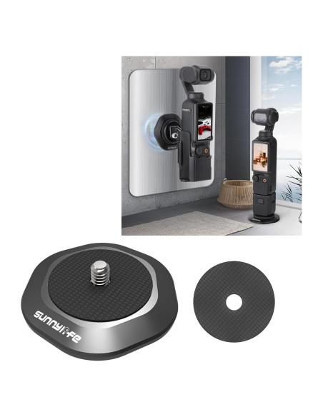 Base de Soporte Magnético Universal para Cámara LIBOQIAO Base de Soporte Magnético Universal para Cámara LIBOQIAO