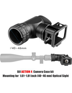 Adaptador de cámara lateral Forevercam para DJI Osmo Action 3/4 2