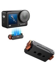 Adaptador de liberación rápida magnético VRIG para DJI Osmo Action 5 Pro