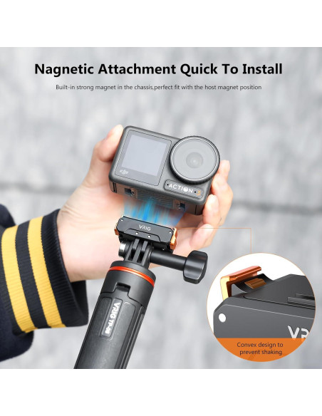 Adaptador de liberación rápida VRIG AC-31 para DJI Osmo Action 5