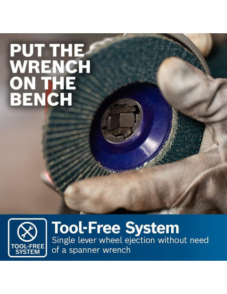 Amoladora Angular Bosch GWX13-60PD 6" X-LOCK 13A