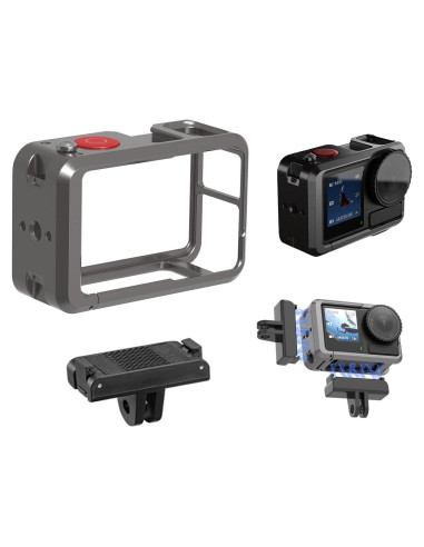 Marco Protector de Aluminio KETOPKIN para DJI Osmo Action 3/4/5 Pro