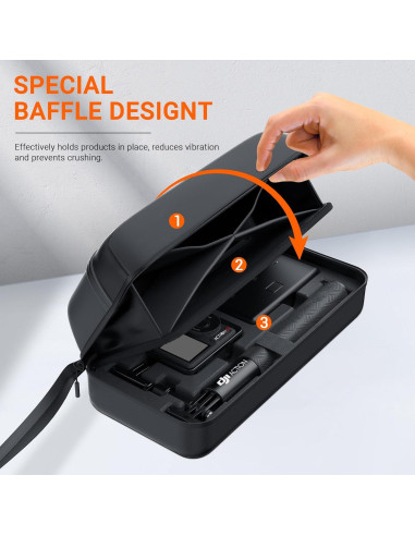Bolsa de Transporte CYNOVA para DJI Osmo Action 4/5 Pro - Almacenamiento Seguro