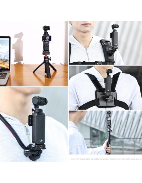 Adaptador de Carga ULANZI PK-10 para DJI Osmo Pocket 3 - Tipo-C
