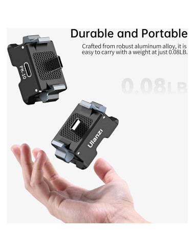Adaptador de Carga ULANZI PK-10 para DJI Osmo Pocket 3 - Tipo-C