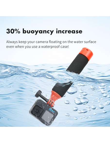 Agarre Flotante Multifuncional SEASKY F1 para Cámaras
