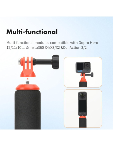 Agarre Flotante Multifuncional SEASKY F1 para Cámaras