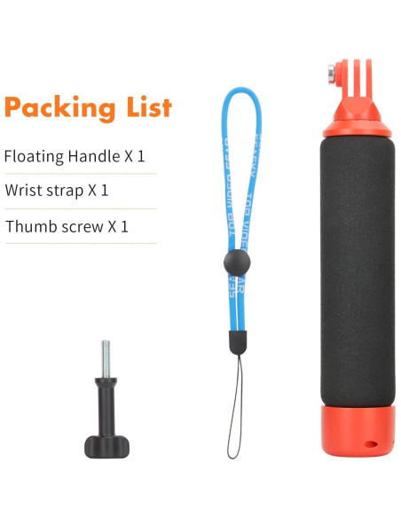 Agarre Flotante Multifuncional SEASKY F1 para Cámaras