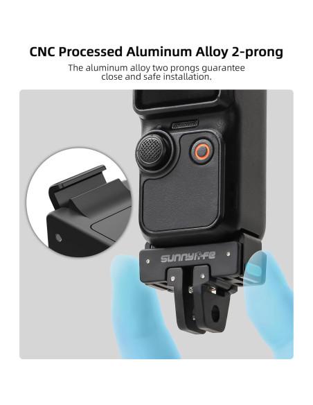 Adaptador de extensión rápida DJI Osmo Pocket 3 - Aluminio