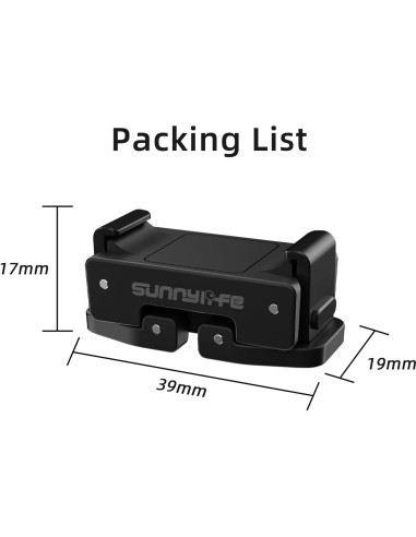 Adaptador de extensión rápida DJI Osmo Pocket 3 - Aluminio