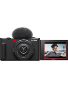 Cámara de Vlogging Sony ZV-1F Negra con Kit Completo 8 Piezas 2