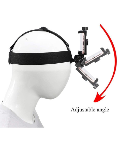 Soporte para Teléfono Móvil YCUS con Correa para la Cabeza