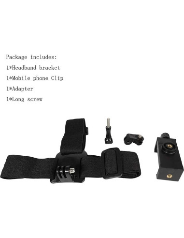 Soporte para Teléfono Móvil YCUS con Correa para la Cabeza