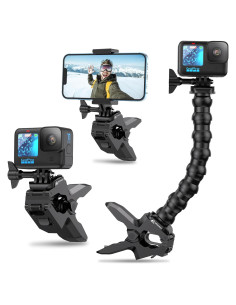 Soporte de Abrazadera Jaws Flex MiPremium para Smartphone y GoPro
