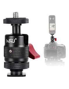 Adaptador de Montaje en Zapata Fría HSU para Trípode de Cámara