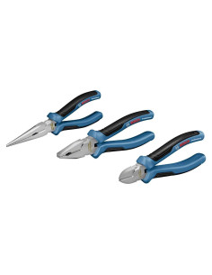 Juego de Alicates 3 Piezas Bosch Profesional Acero