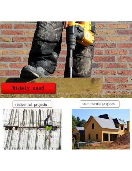 Controlador de Varilla de Tierra Relioky SDS Max 250mm