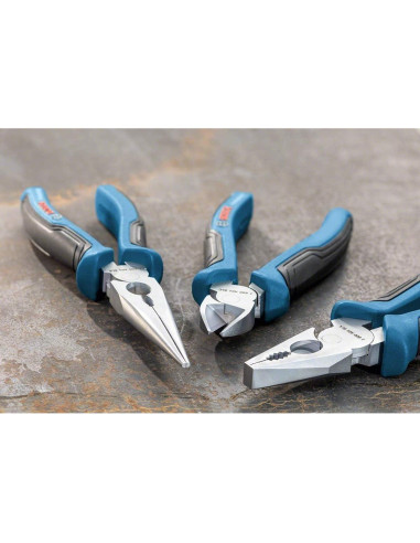 Juego de Alicates 3 Piezas Bosch Profesional Acero