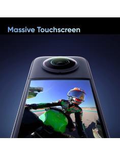 Cámara de Acción 360 Insta360 X3 con Accesorios para Motocicleta 2