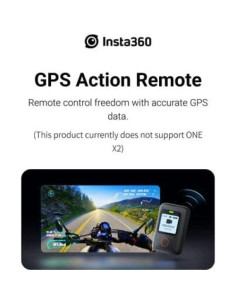 Cámara de Acción 360 Insta360 X3 5.7K HDR + Control Remoto GPS 2
