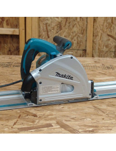 Sierra Circular de Inmersión Makita SP6000J1 6-1/2" con Riel Guía 55" 2