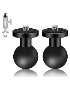 Adaptador de Montaje de Bola Liveda 1" con Rosca 1/4"-20