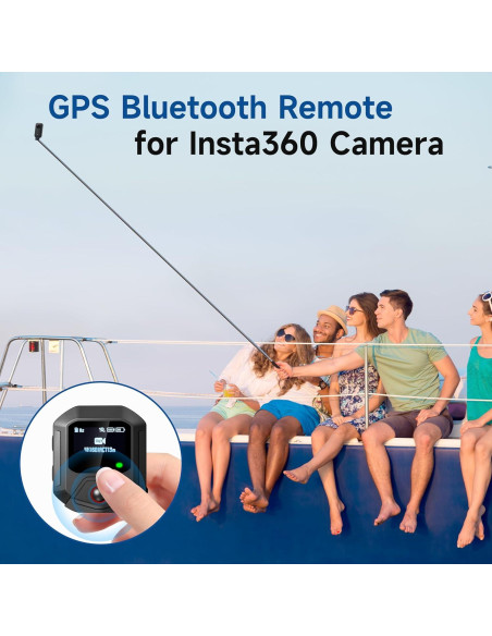 Control Remoto Bluetooth GPS STARTRC para Cámaras Insta360