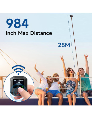 Control Remoto Bluetooth GPS STARTRC para Cámaras Insta360