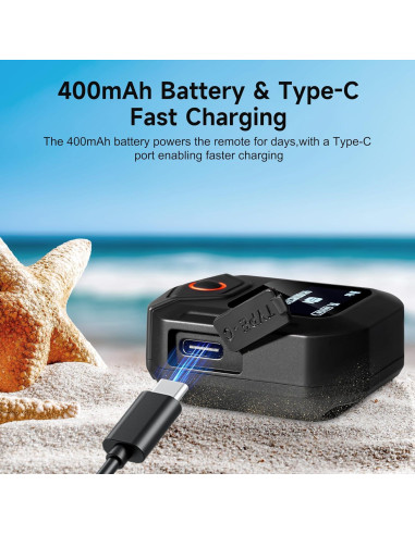 Control Remoto Bluetooth GPS STARTRC para Cámaras Insta360