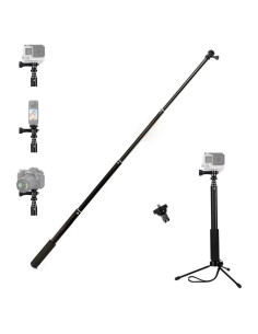 Bastón de Selfie Telescópico Impermeable VVHOOY 30-94 cm