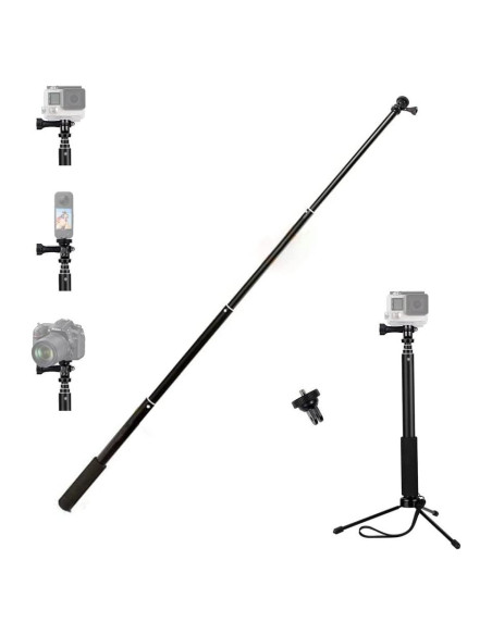 Bastón de Selfie Telescópico Impermeable VVHOOY 30-94 cm