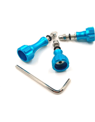 Juego de Tornillos de Pulgar KUDASN 3 Piezas para GoPro
