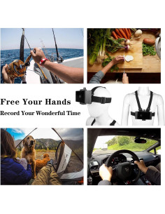 Arnés de Montaje en el Pecho Dream Bull para Teléfono y Cámara 2