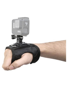 Soporte de mano giratorio 360 Haoyou para cámaras de acción