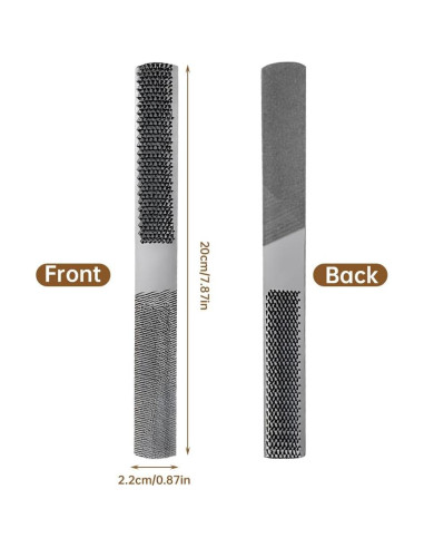 Lima 4 en 1 Pilarmuture de Acero al Carbono 20x2.2cm