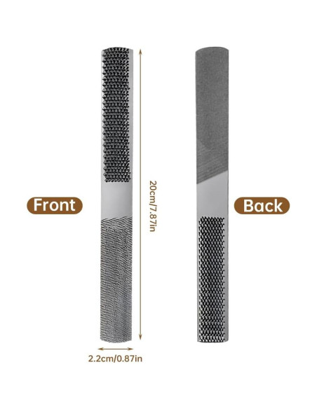 Lima 4 en 1 Pilarmuture de Acero al Carbono 20x2.2cm