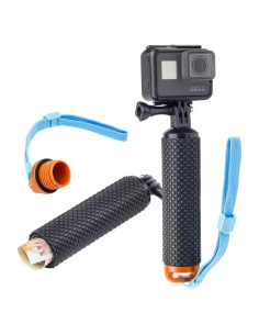 Soporte Flotante Digicharge Naranja para Cámara de Acción