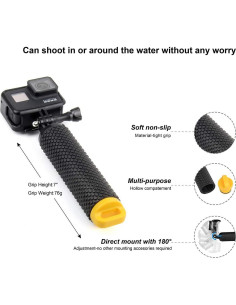 Agarre Flotante Impermeable SOONSUN para GoPro y Accesorios 2