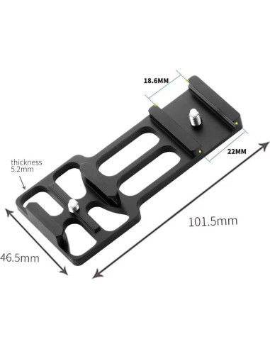 Soporte de Montaje para Cámara en Riel Picatinny Lupholue