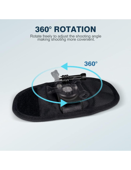 Soporte de Correa de Mochila ParaPace para GoPro Hero 10/9/8/7/6/5/4/3+