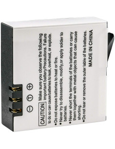 Kastar Paquete 2 Baterías Litio-Ion y Cargador USB para Xiaomi YI 2