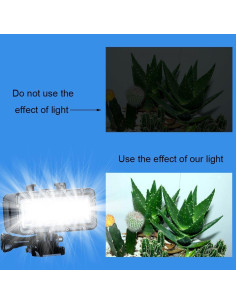 Luz Submarina Dimmable Suptig para GoPro Hero 13-4, 166g 2