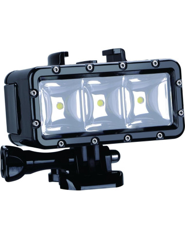 Luz Submarina Dimmable Suptig para GoPro Hero 13-4, 166g