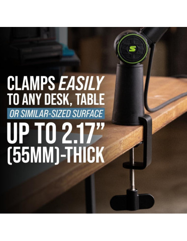 Brazo Articulado de Micrófono Shure By Gator BROADCAST1