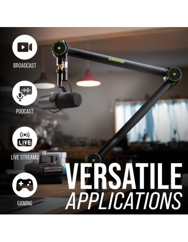 Brazo Articulado de Micrófono Shure By Gator BROADCAST1