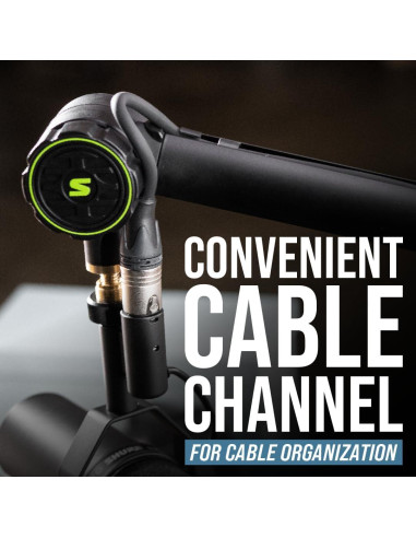 Brazo Articulado de Micrófono Shure By Gator BROADCAST1