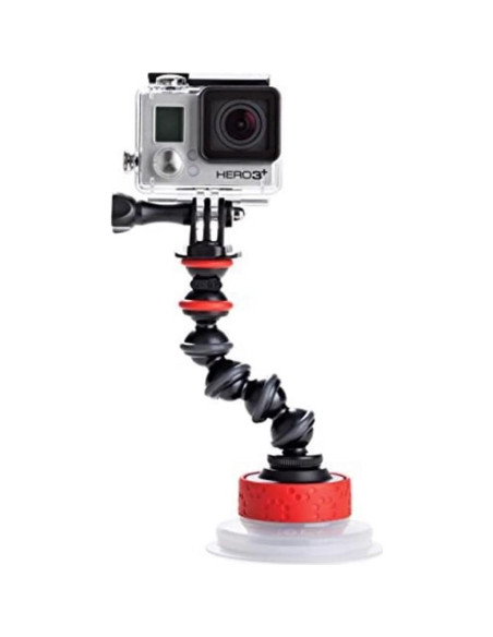 Ventosa JOBY con Brazo GorillaPod para Cámaras de Acción