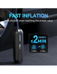 Compresor de Aire Eléctrico CYCPLUS A2 150 PSI Portátil 2