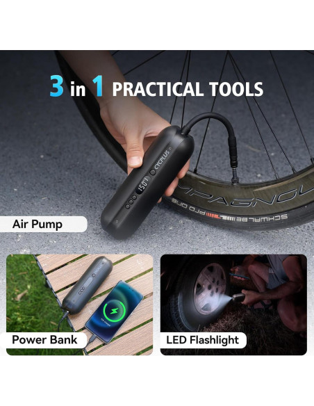 Compresor de Aire Eléctrico CYCPLUS A2 150 PSI Portátil